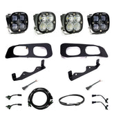 Ford Squadron SAE/Squadron Sport Dual Fog Pocket Light Kit - Ford 2023-2026 F-250/350 Super Duty