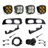 Ford Squadron SAE/Squadron Sport Dual Fog Pocket Light Kit - Ford 2023-2026 F-250/350 Super Duty