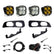 Ford Squadron SAE/Squadron Sport Dual Fog Pocket Light Kit - Ford 2023-2026 F-250/350 Super Duty
