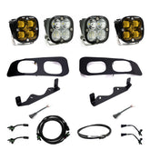Ford Squadron SAE/Squadron Sport Dual Fog Pocket Light Kit - Ford 2023-2026 F-250/350 Super Duty