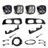 Ford Squadron SAE/Squadron Pro Dual Fog Pocket Light Kit - Ford 2023-2026 F-250/350 Super Duty