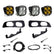 Ford Squadron SAE/Squadron Pro Dual Fog Pocket Light Kit - Ford 2023-2026 F-250/350 Super Duty