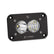 S2 Pro Black Flush Mount LED Auxiliary Light Pod