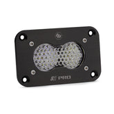 S2 Pro Black Flush Mount LED Auxiliary Light Pod