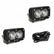 S2 Pro Black LED Auxiliary Light Pod Pair