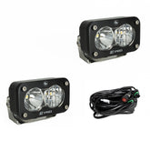 S2 Pro Black LED Auxiliary Light Pod Pair