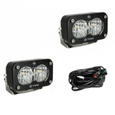 S2 Pro Black LED Auxiliary Light Pod Pair