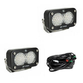 S2 Pro Black LED Auxiliary Light Pod Pair