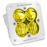 Squadron Pro White Flush Mount LED Auxiliary Light Pod