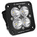Squadron Sport Black Flush Mount LED Auxiliary Light Pod