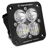 Squadron Sport Black Flush Mount LED Auxiliary Light Pod