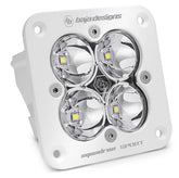 Squadron Sport White Flush Mount LED Auxiliary Light Pod