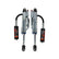 Long Travel Fox Spec Triple Bypasses for Ford F-150