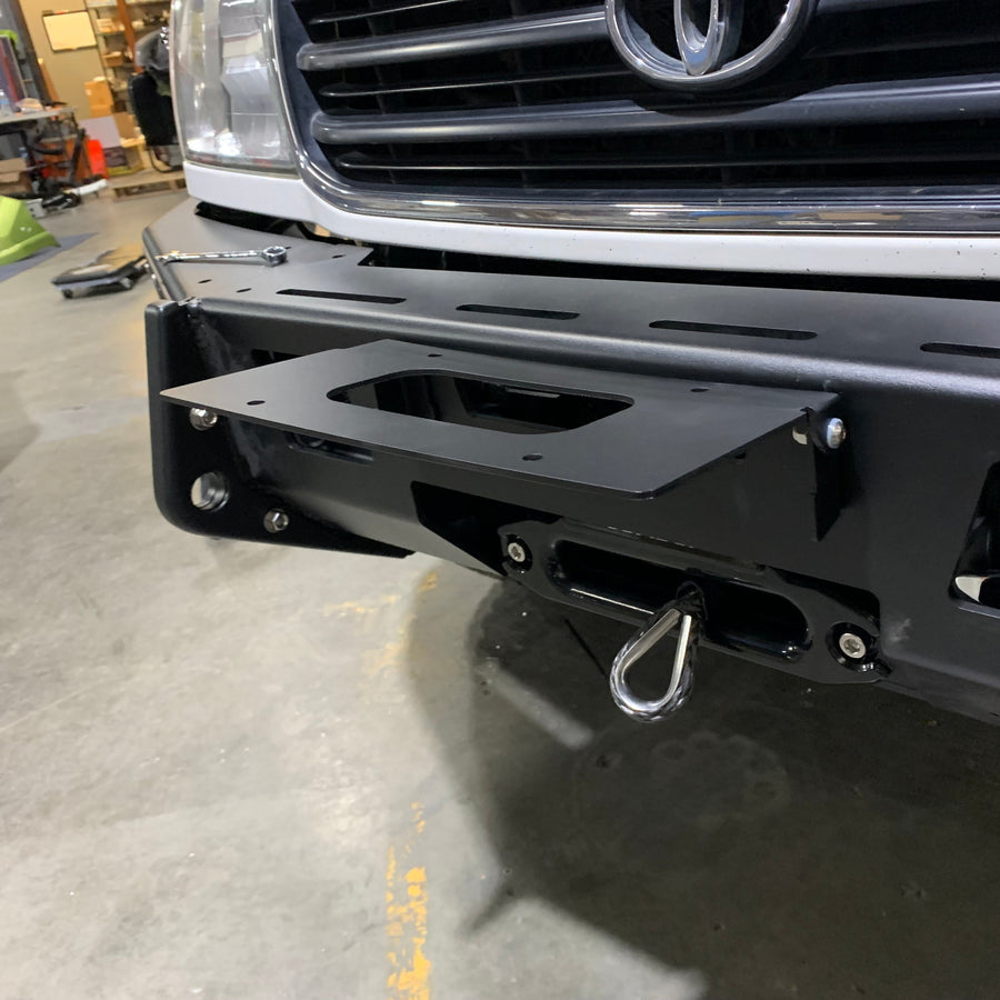 Flip-Up License Plate Mount for Toyota Land Cruiser