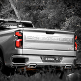 19-25 Chevrolet Silverado 1500 / 20-25 Silverado 2500HD/3500HD LUXX-Series LED Tail Lights Black Red | AlphaRex