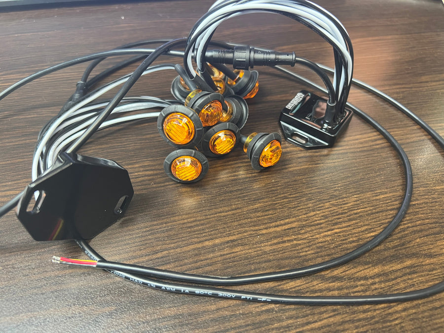 3/4" LED Sequential Bullet Light Kit for Toyota Land Cruiser