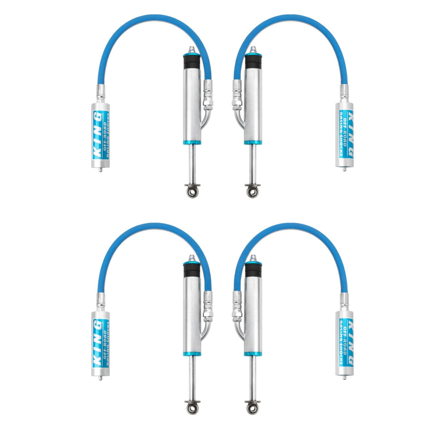 King Shocks 2.0 Performance w/ Remote Reservoir Shocks Set for 1991-2000 Mitsubishi Montero 4WD RWD