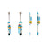 King Shocks 2.5 Performance w/ Remote Reservoir Shocks Set for 2005-2016 Ford F250 Super Duty 4WD for Ford Super Duty