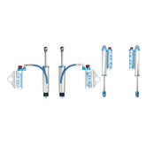 King Shocks 2.5 Performance w/ Remote Reservoir + Rear Reservoir Shocks Set for 2000-2010 GMC Sierra 2500 HD 4WD w/0-2.5" lift for GMC Sierra