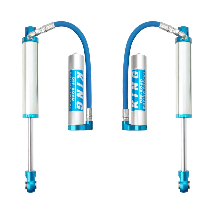 King Shocks 2.5 Performance w/ Remote Reservoir Shocks Rear Pair for 2008-2022 Toyota Sequoia 4WD for Toyota Sequoia