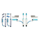 King Shocks 2.5 Performance w/ Remote Reservoir Shocks Set for 1998-2012 Toyota Land Cruiser 100 4WD for Toyota Land Cruiser