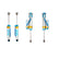 King Shocks 2.5 Performance Piggyback Shocks Set