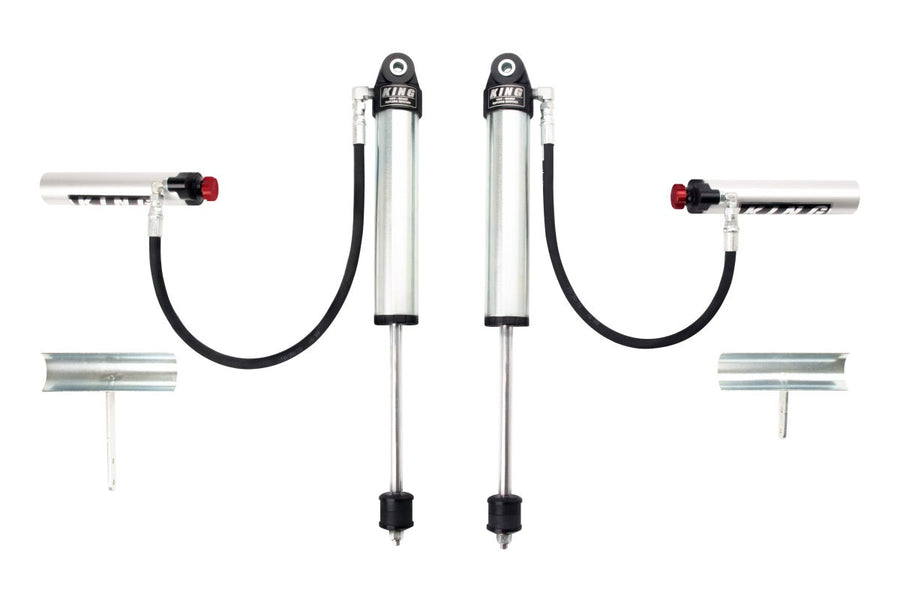 King Shocks 2.5 Performance w/ Adjustable Remote Reservoir Shocks Pair 25001-319A-OPT-OEM-1203