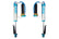 King Shocks 2.5 Performance Piggyback Shocks Front Pair for 2020-2024 Jeep Gladiator 4WD w/6" lift for Jeep Gladiator