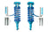 King Shocks 2.5 Performance Coilovers w/ Remote Reservoir Front Pair for 2016-2020 Nissan Titan 4WD RWD w/0-2.5" lift for Nissan Titan