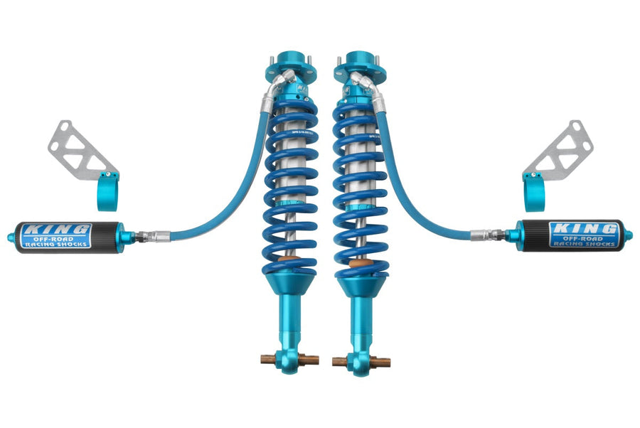 King Shocks 2.5 Performance w/ Remote Reservoir Shocks Front Pair for 2021-2024 Ford Bronco for Ford Bronco