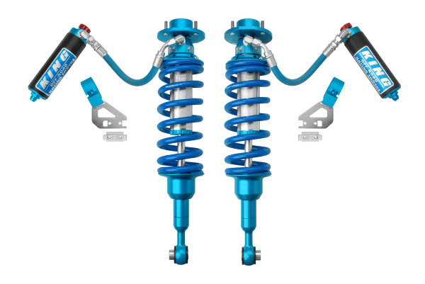 King Shocks 2.5 Performance Coilovers w/ Remote Reservoir Front Pair for 2024 Toyota Tacoma 4WD for Toyota Tacoma