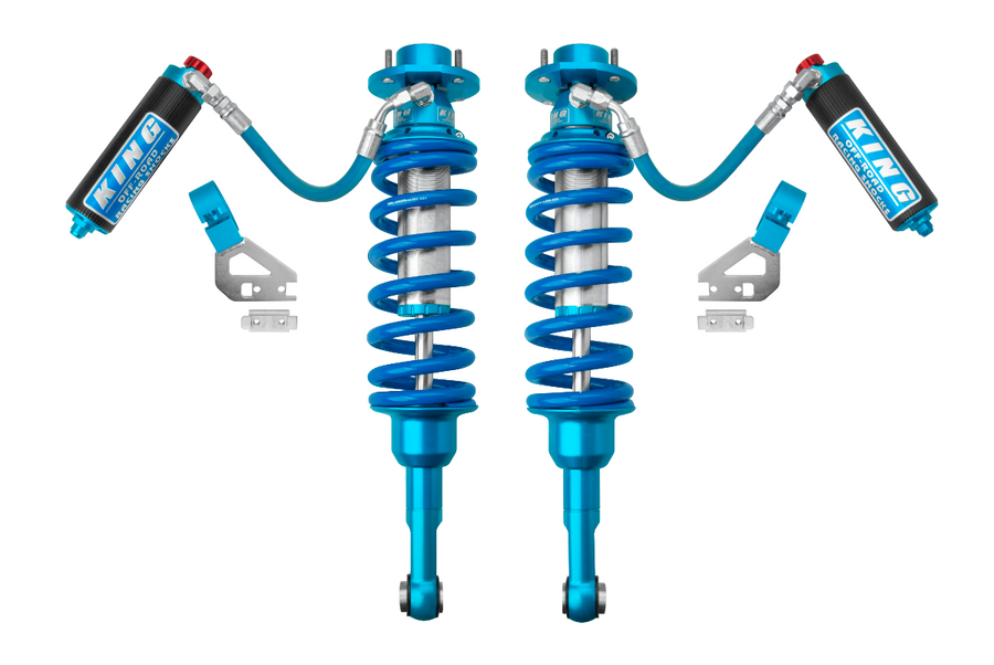 King Shocks 2.5 Performance Coilovers w/ Remote Reservoir Front Pair for 2024 Toyota Land Cruiser 250 4WD RWD w/0-1.75" lift for Toyota Land Cruiser