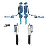 King Shocks 3.0 Performance Coilovers w/ Adjustable Remote Fin Reservoir + Rear Adj Reservoir Shocks Set for 2017-2020 Ford Raptor 4WD for Ford Raptor