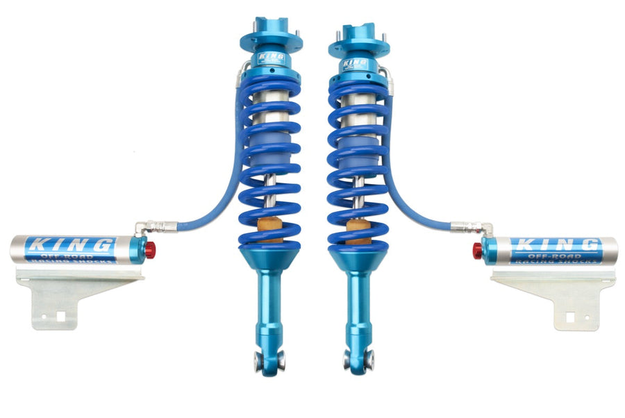 King Shocks 3.0 Performance Coilovers w/ Adjustable Remote Reservoir Front Pair for 2010-2014 Ford Raptor 4WD for Ford Raptor