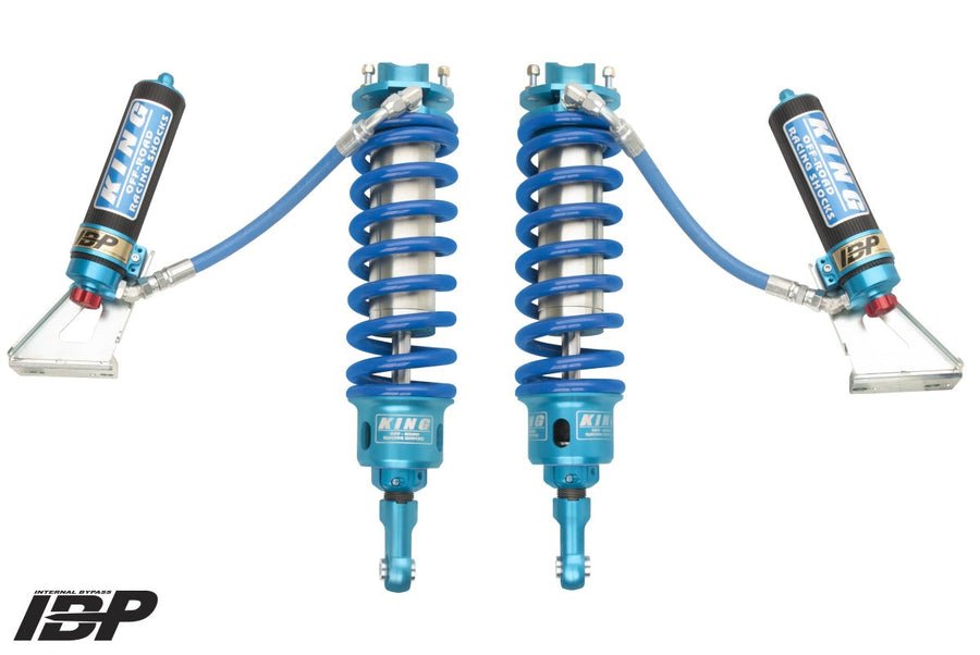 King Shocks 3.0 Performance Coilovers w/ Adjustable Remote Reservoir Front Pair for 2003-2009 Lexus GX470 4WD w/0-3" lift for Lexus GX470