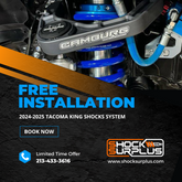 King Shocks 2" Kit - 2024-2025 Toyota Tacoma 4WD for Toyota Tacoma