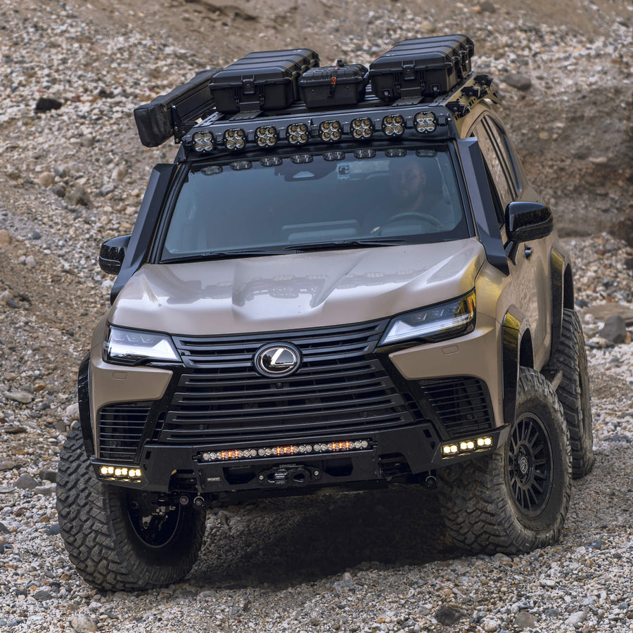 LX600 & LX700h Low-profile Front Winch Bumper for Lexus LX
