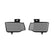 Land Cruiser Rear Window MOLLE Panel Pair / 250 Series / 2024-2025 for Toyota Land Cruiser