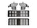 Interior Rear Molle Panel For 2010-2024 4Runner