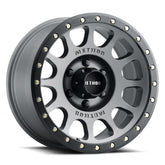Method 305 NV Titanium - Matte Black Lip Wheel
