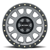 Method 305 NV Titanium - Matte Black Lip Wheel
