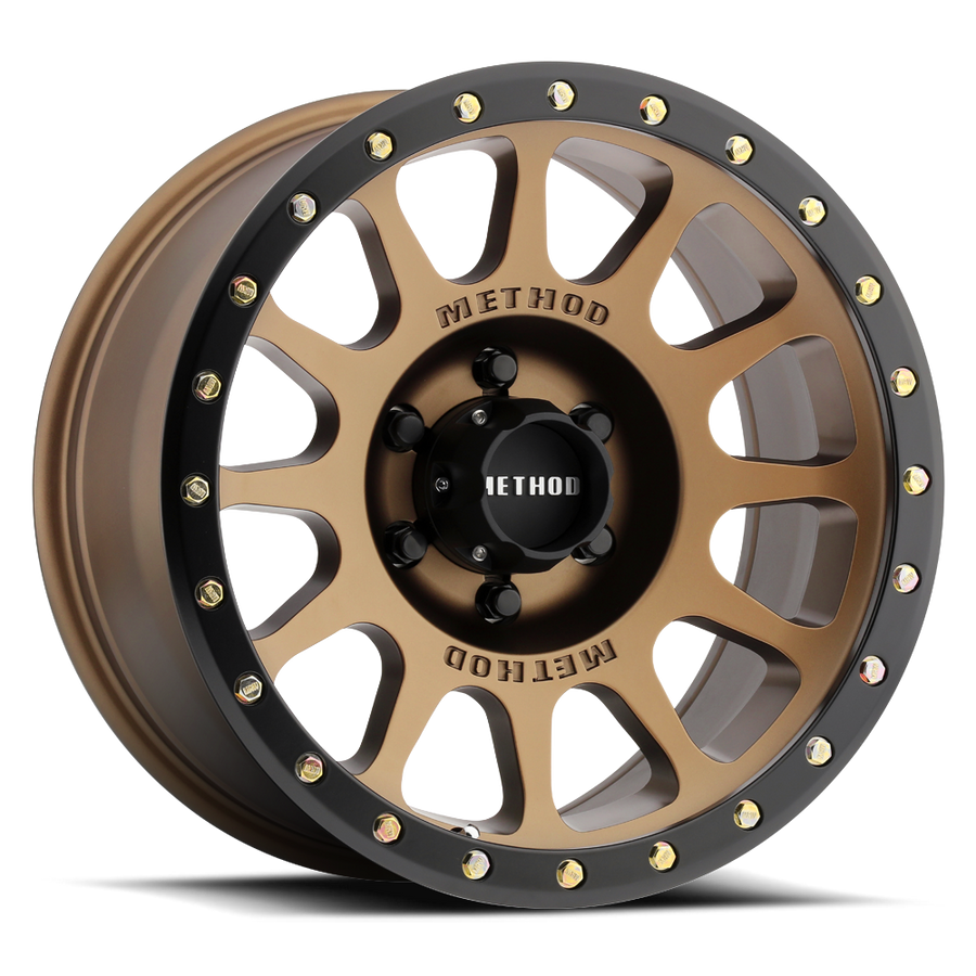 Method 305 NV Method Bronze - Matte Black Lip Wheel