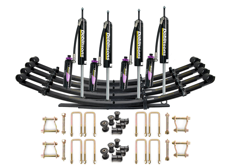 Dobinsons 4×4 MRR 3-Way Adjustable Suspension Kit for Toyota Landcruiser 60 Series – FJ60, FJ62, HJ60, HJ61 1980-1990 for Toyota Land Cruiser 60