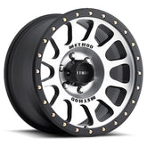 Method 305 NV Machined - Matte Black Lip Wheel