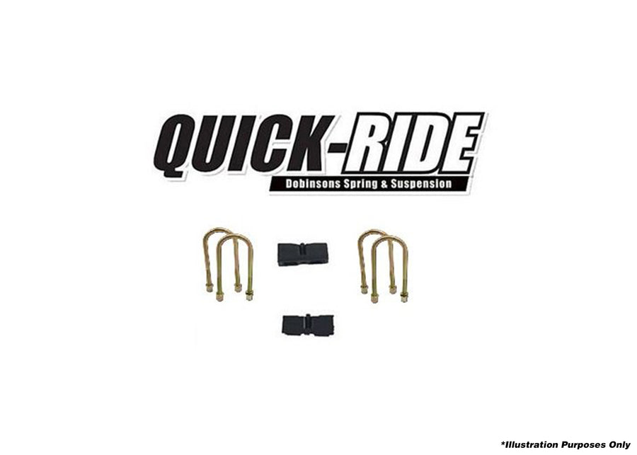 DOBINSONS 2″ QUICK RIDE KIT INCLUDES U-BOLTS – QR09-583K for Chevrolet Silverado