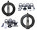 Toyota Tacoma 2016-23 8 Inch Rear Open Carrier 4.56-5.29 Ratio Gear Package Revolution Gear