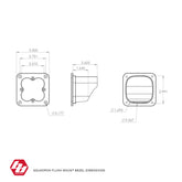 Squadron Flush Mount Bezel Kit