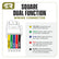Square Style Dual Function Toyota OEM Style "Amber & White" Switch