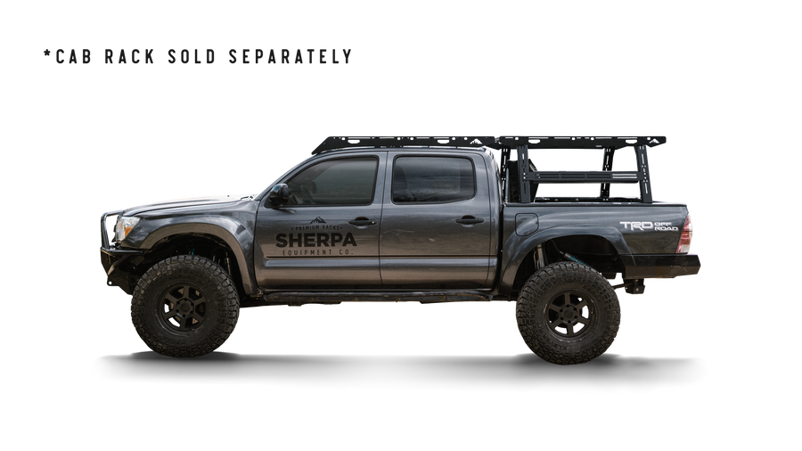 Toyota Tacoma Rack Height PAK System Bed Rack by Sherpa Equipment Co.