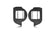 LED Fog Light Pod Replacement Mounting Brackets For 2014-2024 Toyota 4Runner